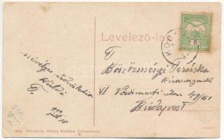 1907 Csíkgyimes, Gyimes, Ghimes; Karakkó híd, viadukt a Gyimesi vasútvonalon. Szvoboda Miklós kiadás...