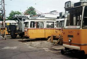 10db színes fotó villamosainkról