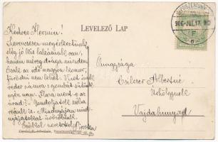 1906 Sugásfürdő, Baile Sugas (Sepsiszentgyörgy, Sfantu Gheorghe); Fülöp villa. Gyulai F. felvétele (...