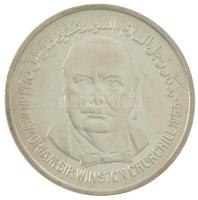 Jemen 1965. 1R Ag "Sir Winston Churchill" próbaveret "ESSAI" jelzéssel T:UNC,AU ...