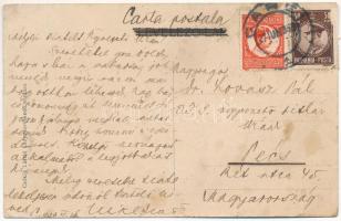 1933 Nagykároly, Carei; Kölcsey utca. Csókás László kiadása / street (EK)