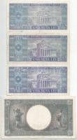 Románia 1944. 1000L + 1945. 100L + 1966. 100L (3x) + 1999. 10.000L + 2000. 10.000L + 50.000L T:F az ...