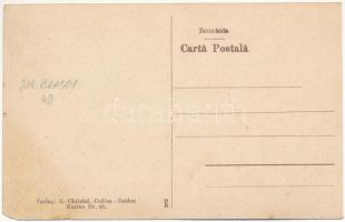 Feketehalom, Zeiden, Codlea; Baie Carmen Silva / Waldbad-Bassin / Erdei fürdő. H. Christel / forest ...