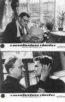 cca 1963 ,,A rendőrségen történt" című szovjet film jelenetei és szereplői, 23 db vintage produ...