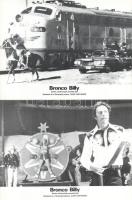 cca 1980 ,,Bronco Billy" című amerikai film jelenetei és szereplői, 10 db produkciós filmfotó n...