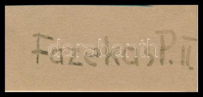 Fazekas Pál (1915-1978): Geometrikus kompozíció (mozaik vagy falképterv), 1930-as évek. Vegyes techn...