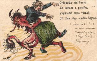 Krempuss, humor Litho