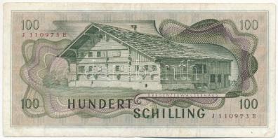 Ausztria 1969. 100Sch (I. kiadás) T:F Austria 1969. 100 Schilling (1st issue) C:F Krause P#145