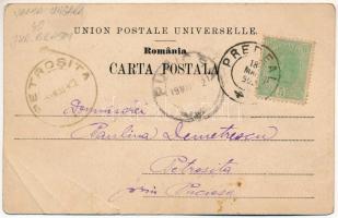 1902 Predeal, Vama / magyar vámhatóság csendőrökkel / Hungarian Customs Office with gendarme (EB)