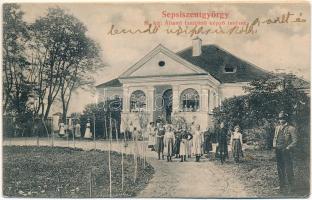 1906 Sepsiszentgyörgy, Sfantu Gheorghe; M. kir. állami tanítónő képző intézet / teachers training institute (r)