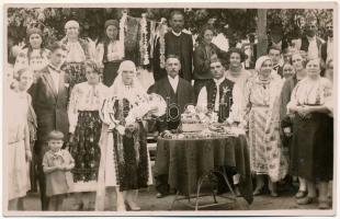 1928 Kimpényszurduk, Kimpeny-Szurduk, Campuri-Surduc; esküvő / wedding. photo