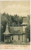 Csucsa, Ciucea; Goga vadászlak. Simon Gerő 1924. / Casa guardului silvic alui Goga / forestry house, hunting lodge (fl)