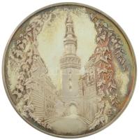 Sz. Egyed Emma (1935-) 1995. "A Soproni Sörgyár 100 éves" Ag emlékérem, peremen "SZG&...