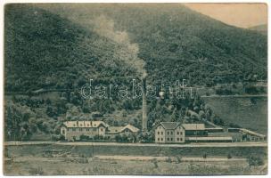 Cód, Czodt, Szád, Sadu; Nagyszebeni erőmű. Jos. Drotleff 1917. / Hermannstädter Elektrizitätswerk, Zentrale 1. / electric power station, plant (EK)