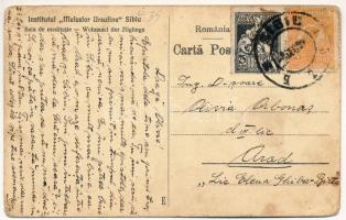 Nagyszeben, Hermannstadt, Sibiu; Institut St. Ursula / Curtea / Institutul Maicelor Ursuline, Sala d...