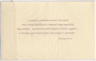 2000. 2000Ft "Millennium" díszcsomagolásban T:UNC Adamo F56A