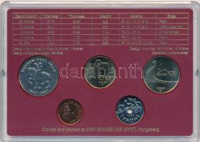 Norvégia 1997. 50ö-20K (5xklf) forgalmi sor plasztiktokban T:UNC
Norway 1997. 50 Öre - 20 Kroner (5...