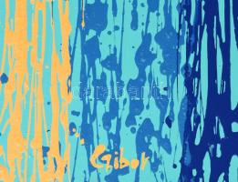 Czibor Ildikó (1969-): Sommerys, 2021. Olaj, farost, jelzett, 70×50 cm