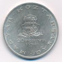 1948. 20Ft Ag "Táncsics" T:AU kis ph
Adamo EM3