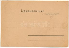 Kovászna, Covasna; Pokolsár gyógyfürdő, Manya Dávid üzlete. Bogdán F. kiadása / spa, shops