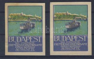 1930 IBUSZ kétnyelvű Budapest kiadvány 2 db