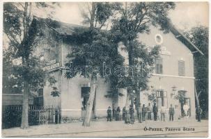 1913 Ópazova, Ó-Pazna, Ó-Pazua, Alt Pazua, Stara Pazova; vasútállomás / railway station