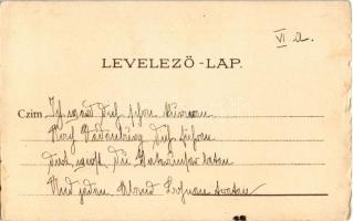 Sopron, Oedenburg; Várostorony, Színház tér. L. F. Kummert Nr. 6201. Art Nouveau litho s: Götzinger ...