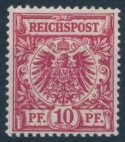 1889 Mi 47a (Mi EUR 1.500.-) Sign. Zenker BPP