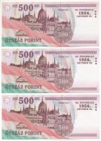 2006. 500Ft "EB" "EC" "A forradalom 50. évfordulója 1956. október 23."...