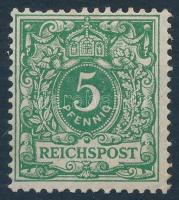 Deutsches Reich 1889 Mi 46a (Mi EUR 900.-) Sign. Wiegand BPP (ráncok / creases)