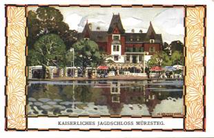 Vienna expo Hunter castle Mürzsteg s: Kalmsteiner