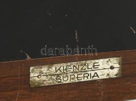 Kienzle art deco falióra, kulccsal, kopással, jelzéssel, 34x26 cm NEm működik