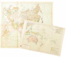 Ázsia és Polinézia, 2 db térkép