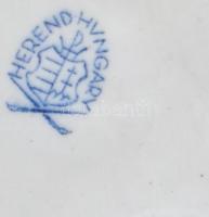 Herendi agár. Kézzel festett, jelzett, hibátlan, h: 29 cm