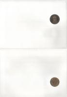 5db-os érmés boríték tétel, mind különféle és német nyelvű tájékoztatóval, benne: Lettország, Costa ...