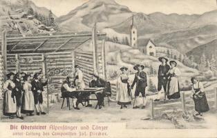 Austria Obersteier Alp-singer group