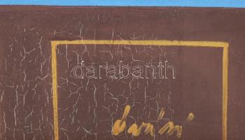 Óvári László (1926-88): Őszi csendélet. Olaj, vászon, jelezve jobbra lent. Hátoldalán Képcsarnok Vál...