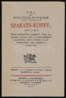 Úri és közönséges konyhákon meg-fordult szakáts-könyv, ... Bp., 1982., ÁKV. Az 1801-es kiadás reprint kiadása. Kiadói kartonált papírkötés.