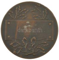 1945. "I. Országos Sportnapok 1945" kétoldalas, zománcozott bronz emlékérem (40mm) T:XF pa...