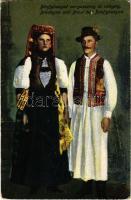 Bánffyhunyad, Huedin; Bánffyhunyadi menyasszony és vőlegény / Transylvanian folklore from Huedin (EK)