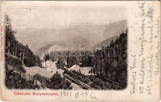 1901 Koritnyica, Korytnica; látkép. Kohn A. kiadása / general view (Rb)