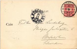 1899 (Vorläufer) Budapest XI. Gellérthegy, Citadella. Divald Károly 55. sz. (EB)