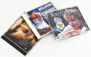 3 CD Rod Stewart, Phill Collins, Enrique Iglesias