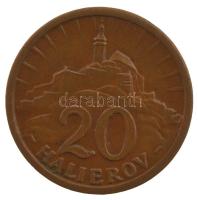 Szlovákia 1941. 20h bronz T:XF Slovakia 1941. 20 Halierov bronze C:XF Krause KM#4