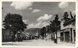 Szolyva with Mortician and shops of Novák and Stern Moric (EK)