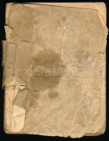 Keleti erotikumok! Erotikus regény a kelet csodás világából. Eredeti kézirat. Bp., 1942., Magánkiadá...