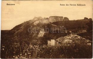 Suceava, Suczawa, Szucsáva, Szőcsvásár (Bukovina); Ruine des Fürsten Schlosses / castle ruins (EK)