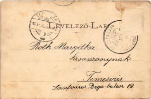 1903 Modor-Harmónia, Modern-Harmonie, Modra; Sz. Mária kép / altar (EM)