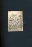 cca 1930 A. Pescatore: A halhatatlan Szapho. Regény. hn., én., nyn., 95+1 p.+3 (erotikus képtáblák) ...