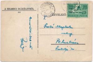 Selmecbánya, Schemnitz, Banská Stiavnica; Szerencsés vadászat. A Selmeci Diákéletből XIX. Studentika...